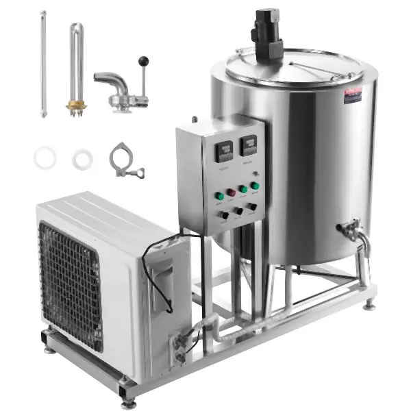 VEVOR Commercial Milk Pasteurization Machine 150L Pasteurizer Milk Sterilization, LDSBSSJJ150LWXGN9V7