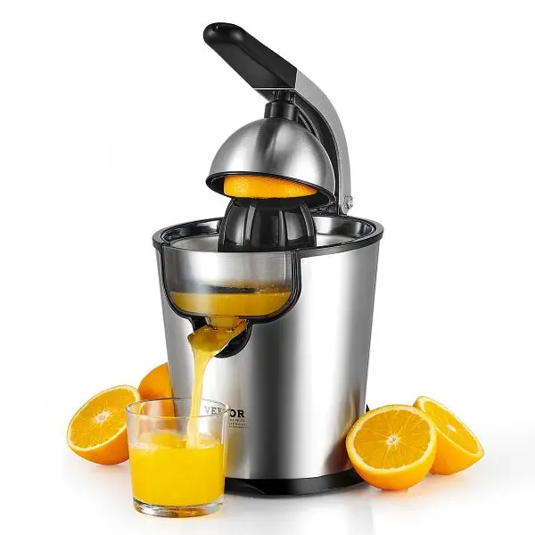 VEVOR Electric Citrus Juicer, 300W, Orange Juice Squeezer Two Size Juicing Cones, DDNCJ300WYBX7UR9MV1