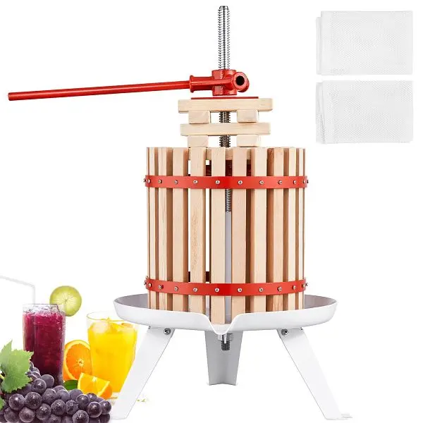 VEVOR Fruit Wine Press, 4.75 Gallon/18L, LSGJYZJMM18L8K9OTV0