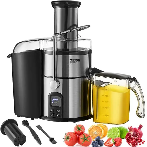 VEVOR Original Juicer Machine, Single Piece Per Pack, LXGSZZJWS800WAFTPV1