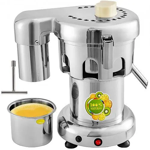 VEVOR Professional-Grade Commercial Juice Extractor Heavy Duty Juicer Aluminum Casting and Stainless Steel Built Centrifug...