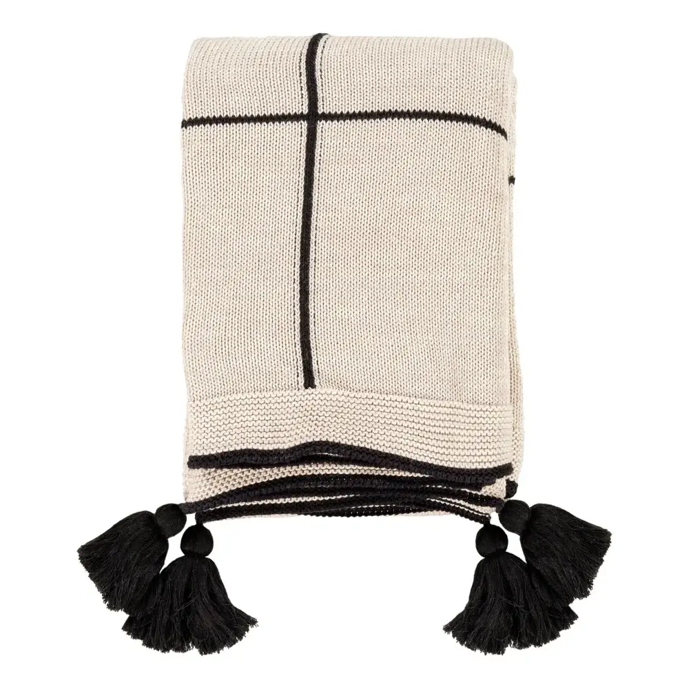 Fleck Knitted Throw 152x127cm