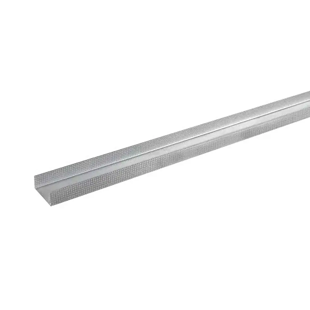 Bailey Platinum Plus Galvanized Chromed Wall Framing Track, 3-5/8'' x 10' (Gauge 25 / 0,018'')