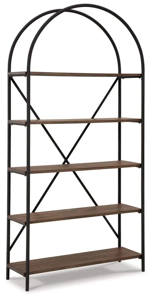 Galtbury - Bookcase - Cocoa / Black