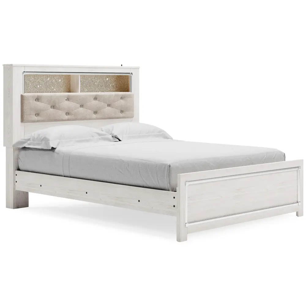 Diamond Modern Furniture Exclusive Design Altyra Queen Bookcase Bed B2640-65/B2640-54/B2640-96
