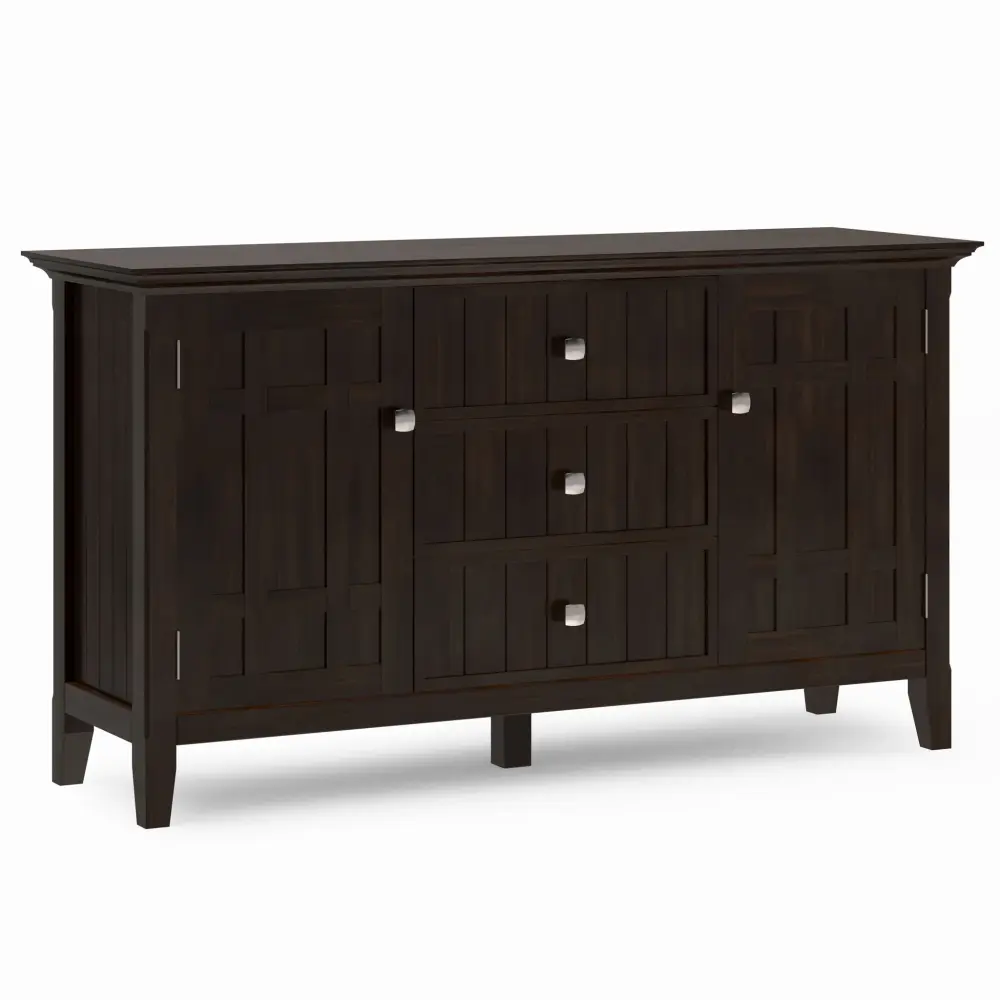 Counter Height Bedford - Sideboard Buffet - Onyx Tobacco Brown