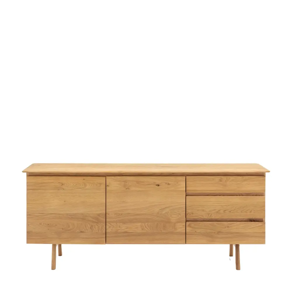 Madrid 2 Door 3 Drawer Sideboard - Oak