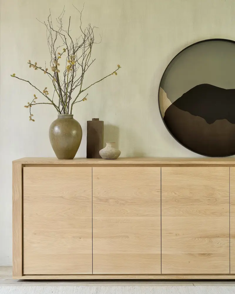 Solid Wood Shadow Sideboard