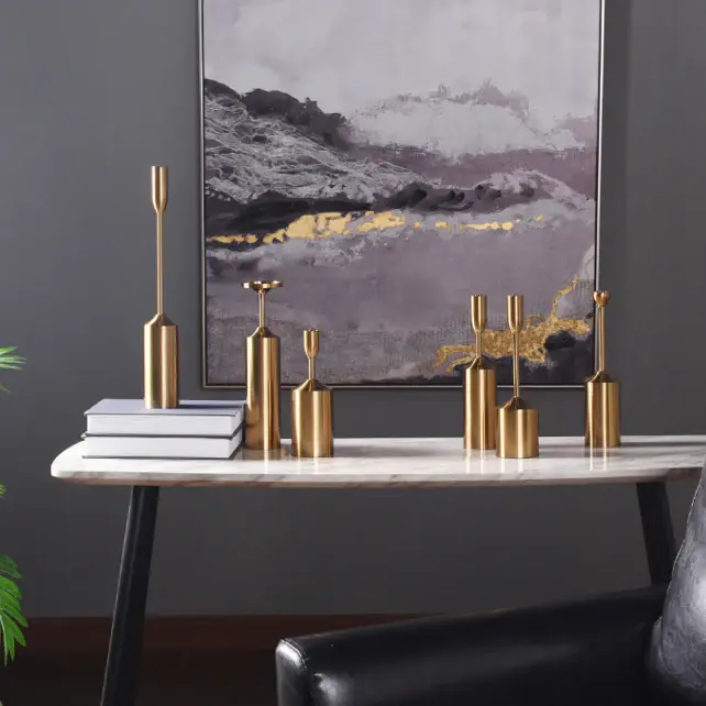 All-metal Craft Candleholder