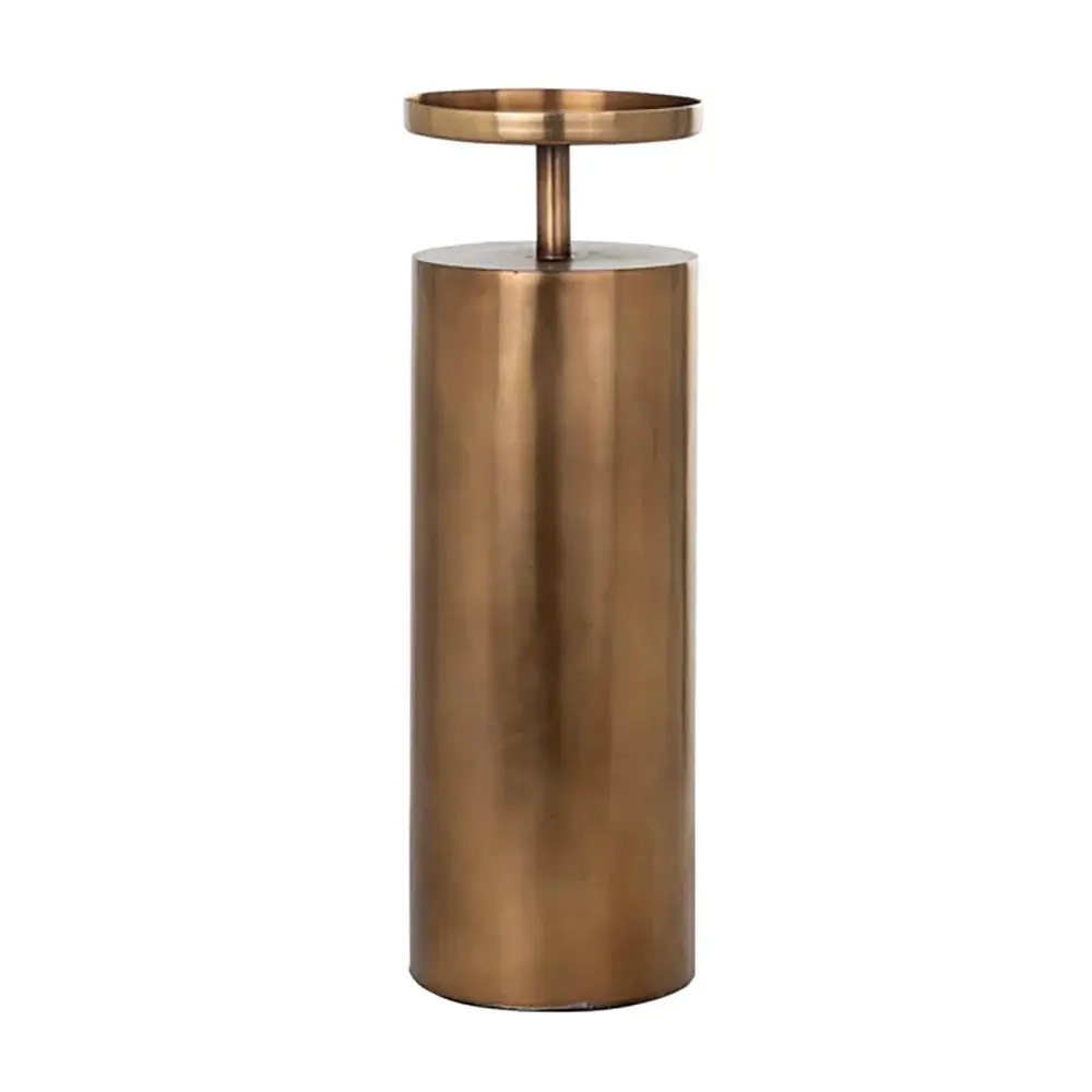 Divon Large Candle Holder - Amber