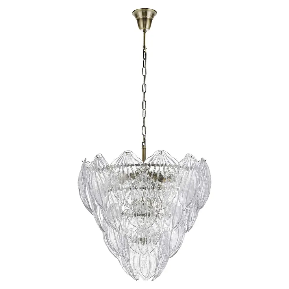 Clay Glass Hanging Lamp