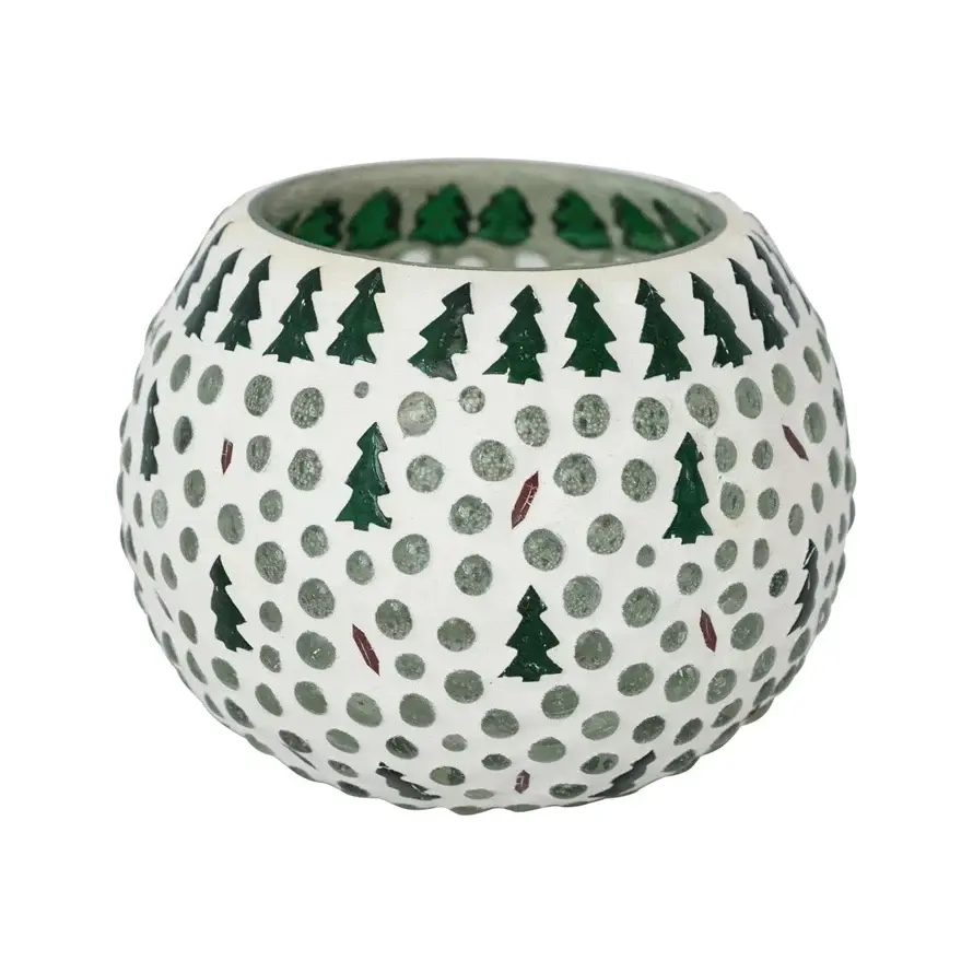 Glass Mosaic Tealight/Votive Holder Trees