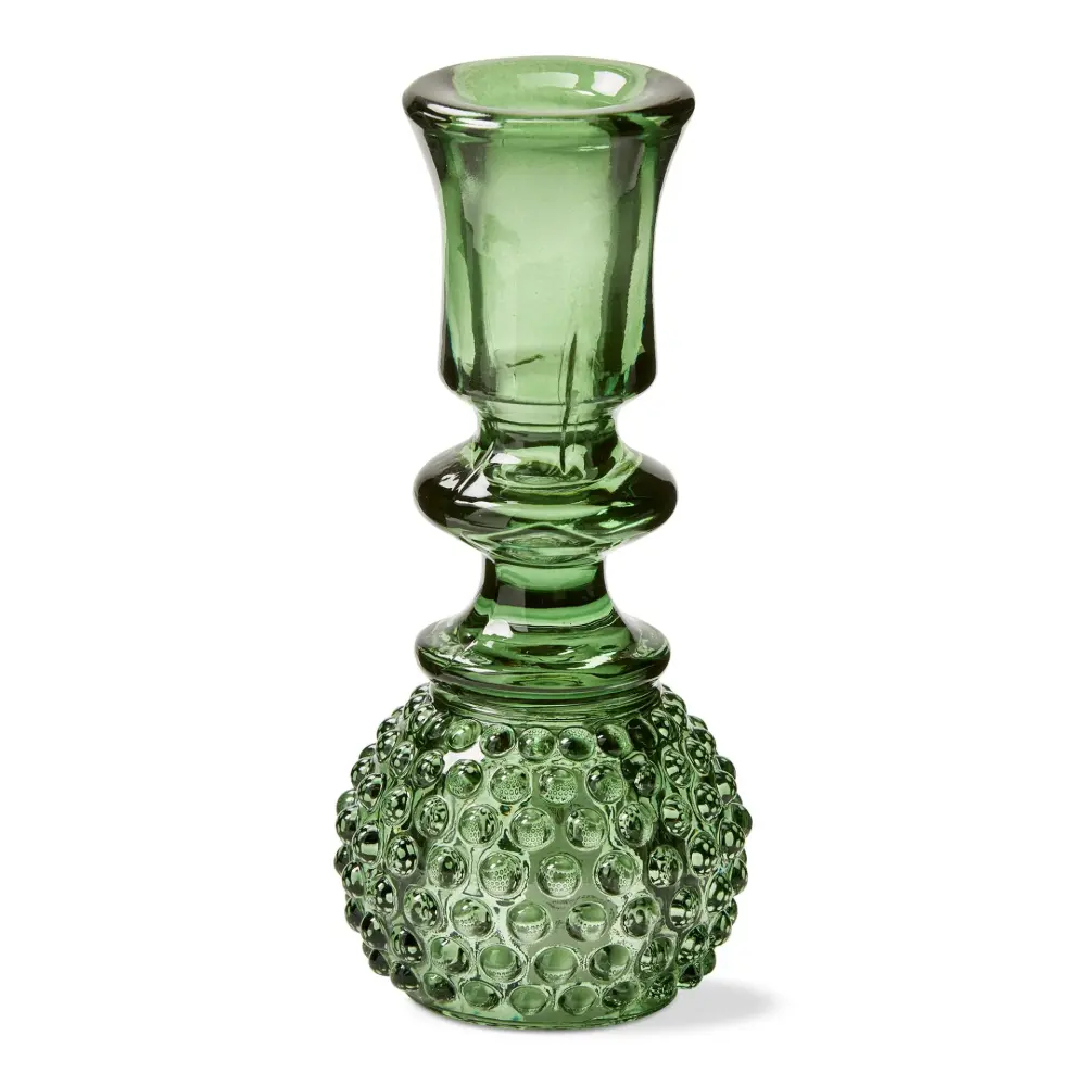 Heritage Hobnail Tealight Taper Holder - Sage