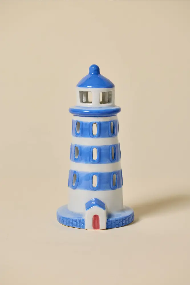 Lighthouse Cone Incense & Tea Airy Holder Set