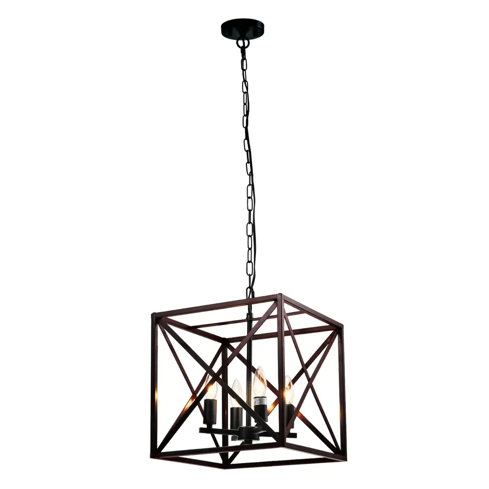 Maxax 4 - Airy Kitchen Island Square Chandelier #MX21001