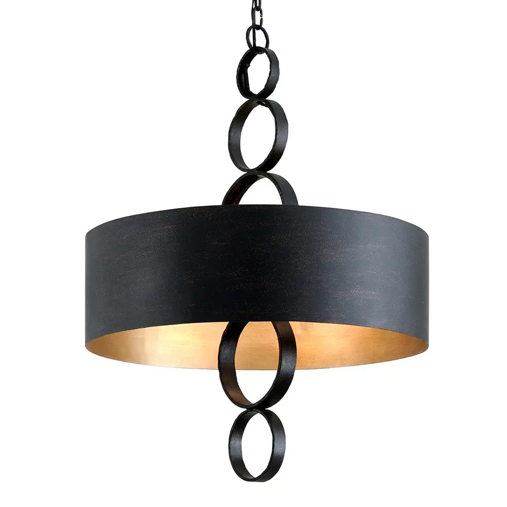 Rivington Chandelier - Charred Burnt orange