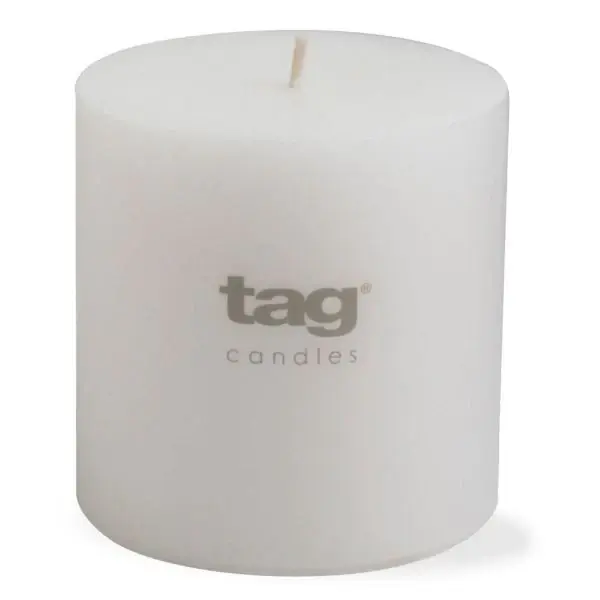 chapel pillar candle 4x4 - ivory