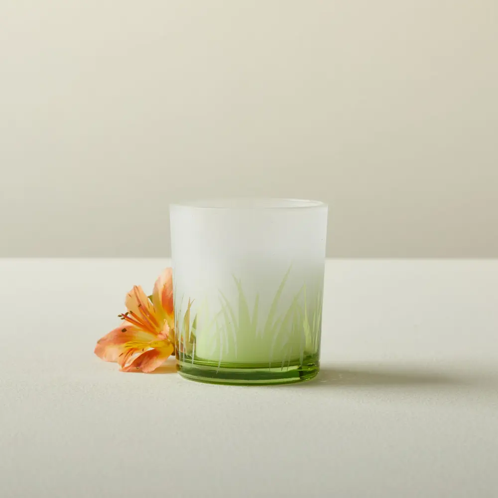 Grass Field Votive Candle Holder