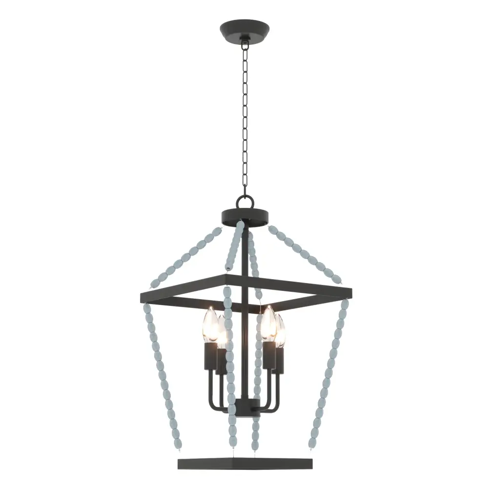 Maxax 4 - Buoyant Dimmable Lantern Square Chandelier #6514