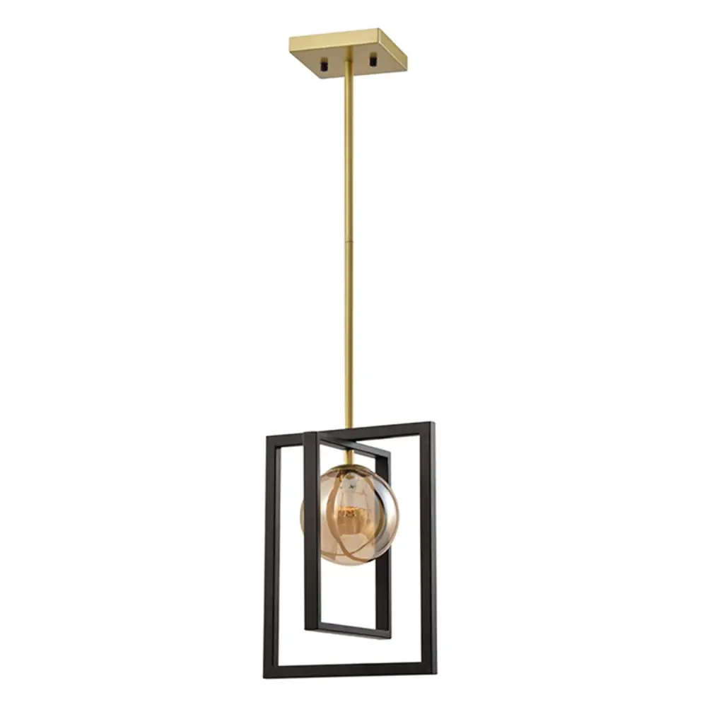 Maxax 1 - Light Global Glass Sole Pendant Lighting #MX2028
