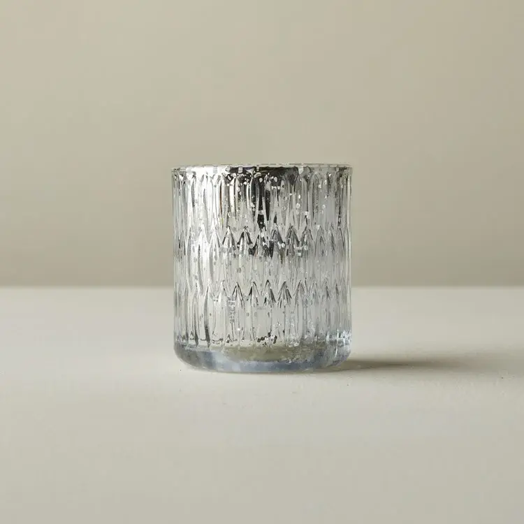 Metallic Votive Candle Holder