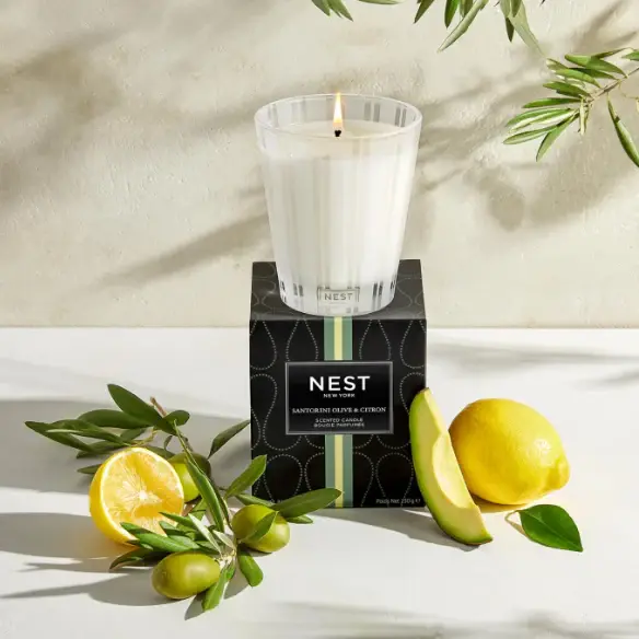 NEST Santorini Olive & Citron Iconic Candle