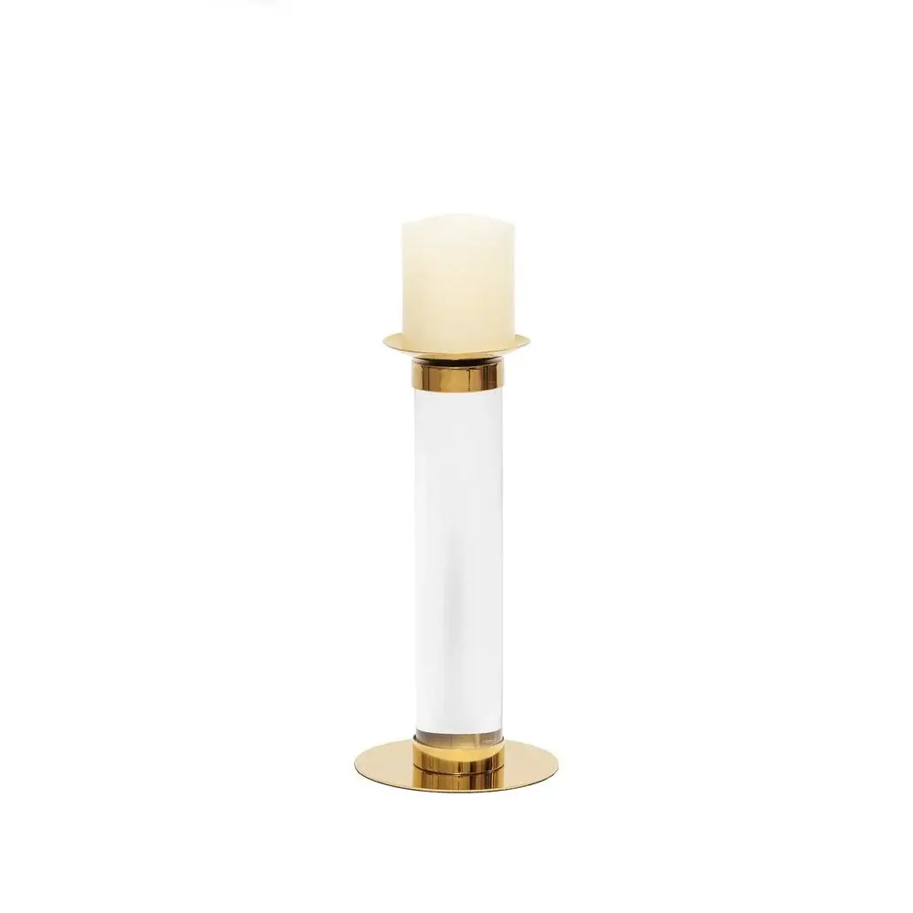 Petite Pillar Candle Holder - White