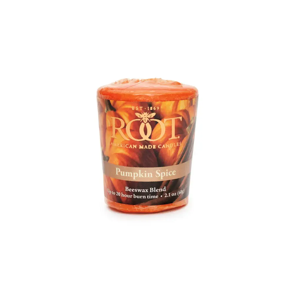 Pumpkin Spice 20 Hour Beeswax Blend Votive