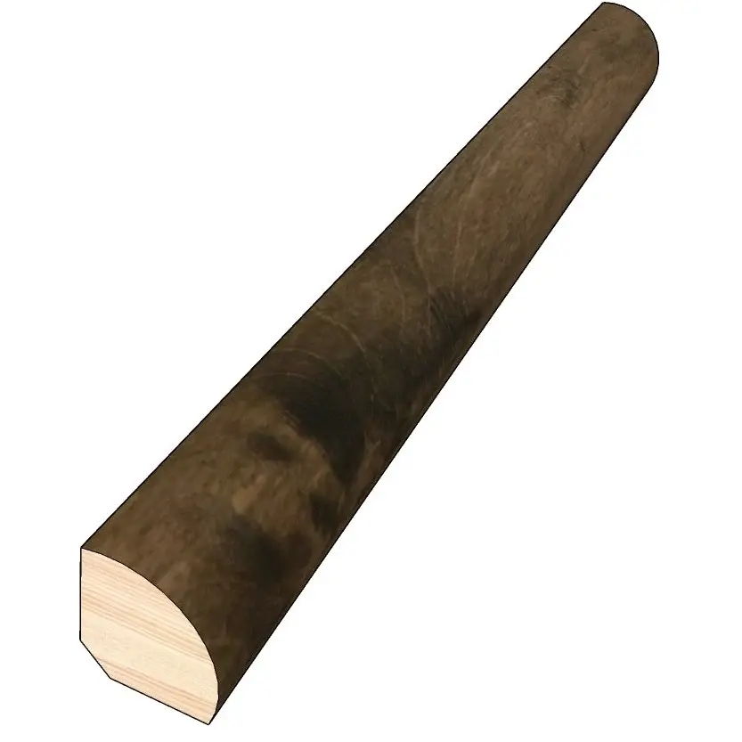 Cognac Oak 0.75 . Chunky x 0.75 . Width x 78 . Length Quarter Round Hardwood Molding