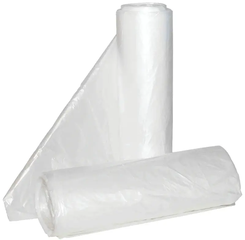 ALUF Plastics Hi-Lene Series HCR-434816C Germ-inhibiting Can Liner, 43 x 48 , 56 gal, HDPE, Clear