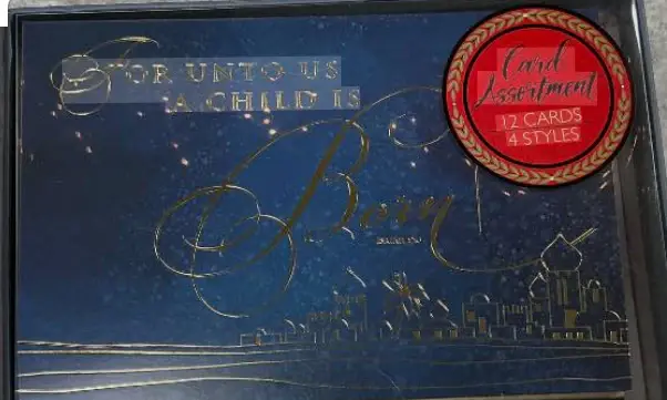 child is born Christmas cards boxed Corporate Events