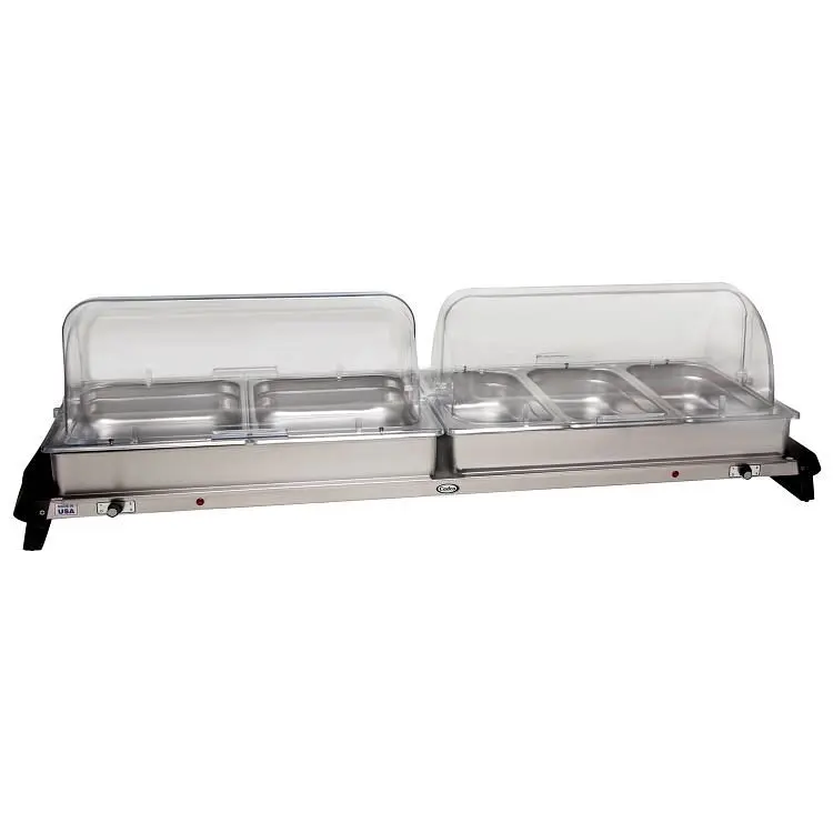 Cadco Grand Buffet Server Rolltop Lids, WTBS-5RT