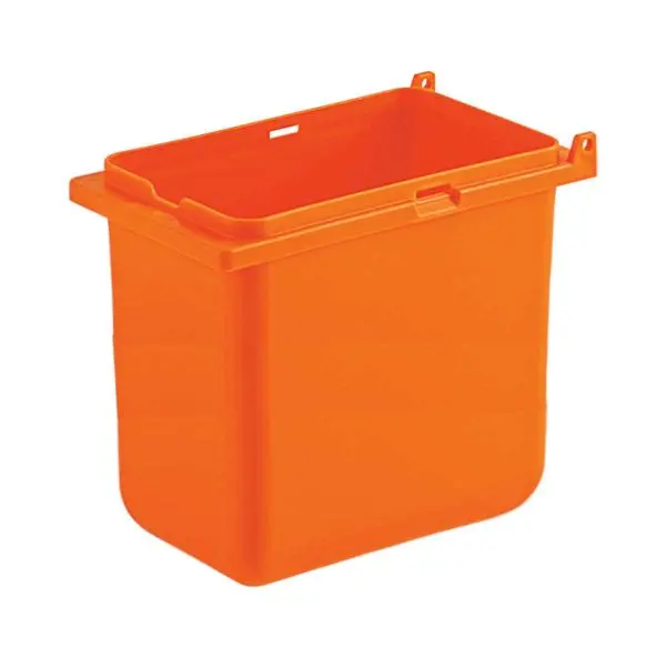 Server 1/9-Size Jar, 60 oz (6 ), Safety Orange, 87195