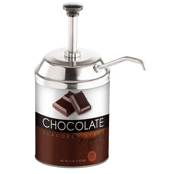Server #10 Can Syrup Pump, Oil Stainless Metal Steel, 82000