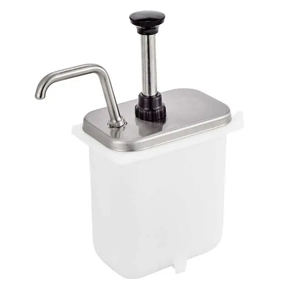 Server 2 Qt Fountain Jar Pump, TP, Stainless Metal Steel, 86750