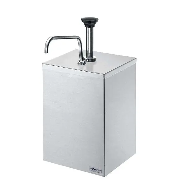 Server Maximum-Strength Stainless Metal Steel #10 Can Pump Stand, 67580