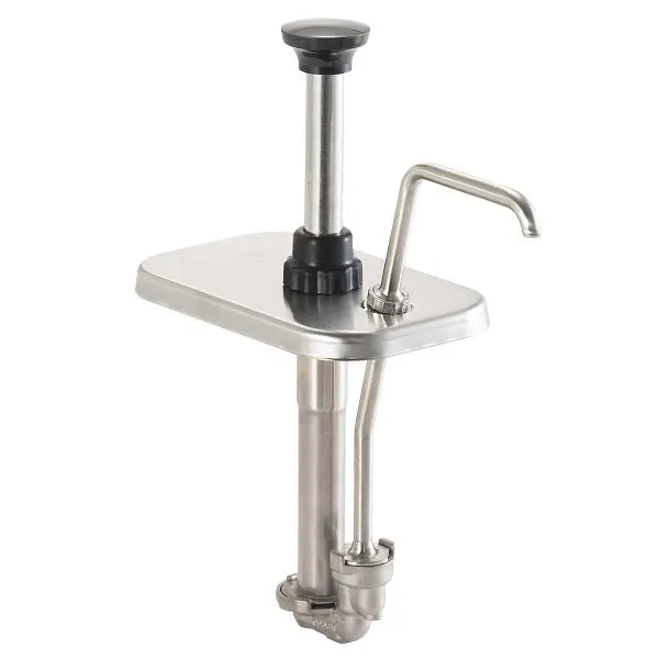 Server Quick 2 Qt Fountain Jar Pump, Stainless High-Carbon Steel, Thin Sauces, FP-200V, 82130
