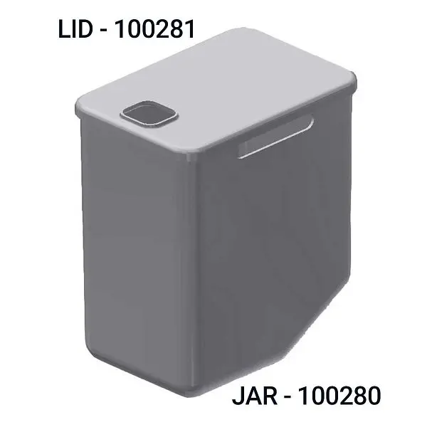 Server Wear-Resistant Lid to Food Jar, 1.3-Gal (4.9-L), 100281