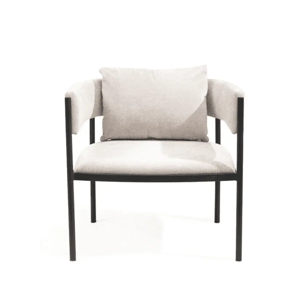 Envie I Lounge Chair - Giselle Grey Taupe