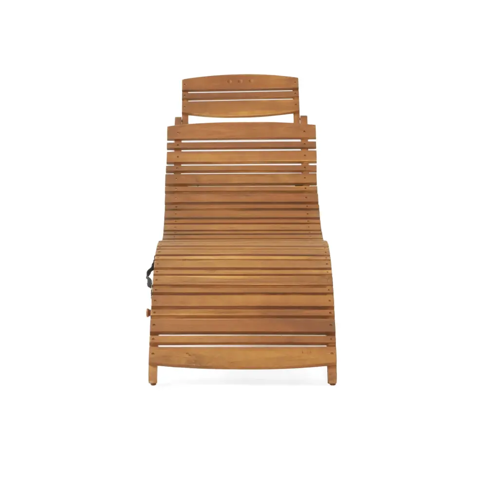 Lahaina - Wood Compactible Chaise Lounge