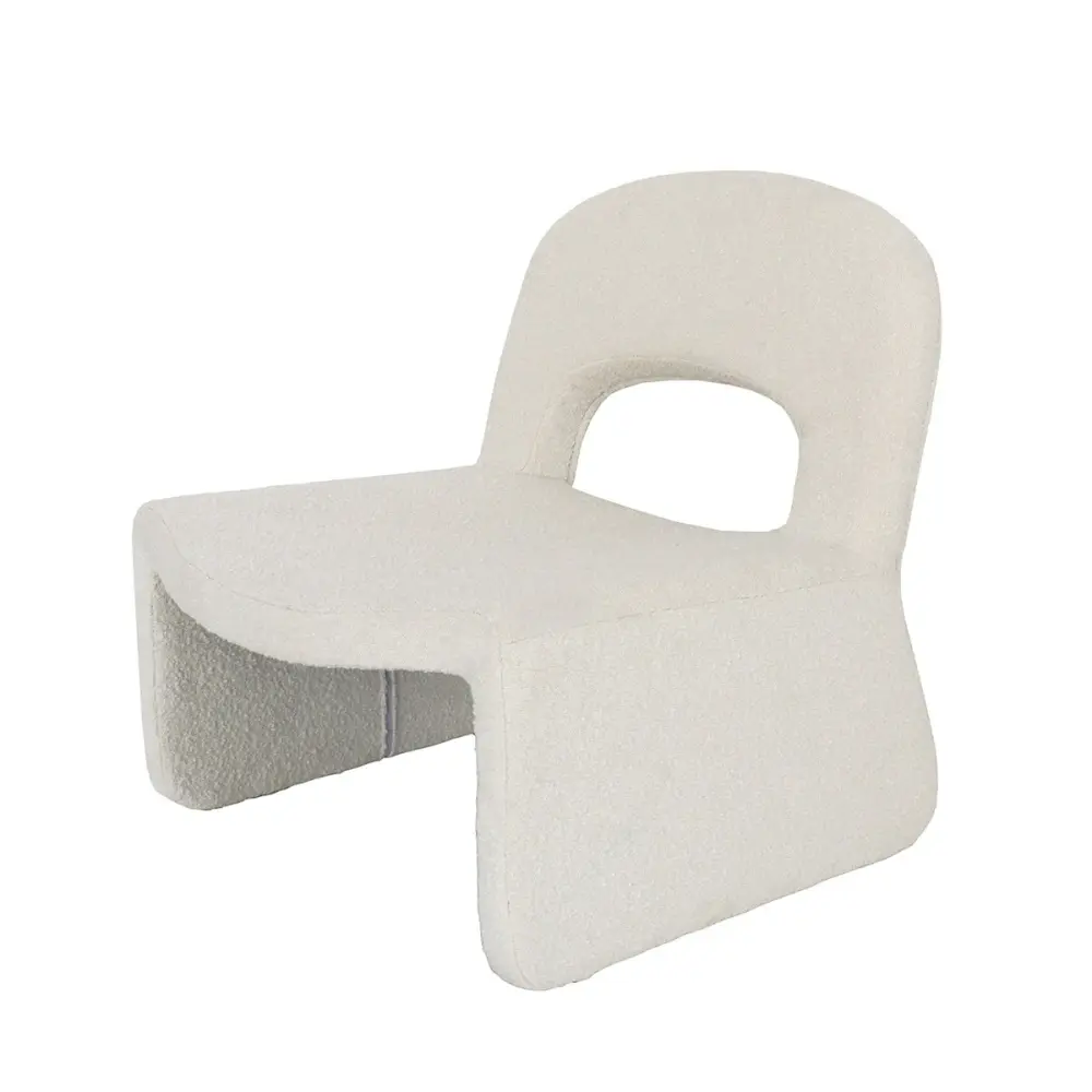 Lounge chair - Boucle Chalk - Esmee from Scandinavian Design