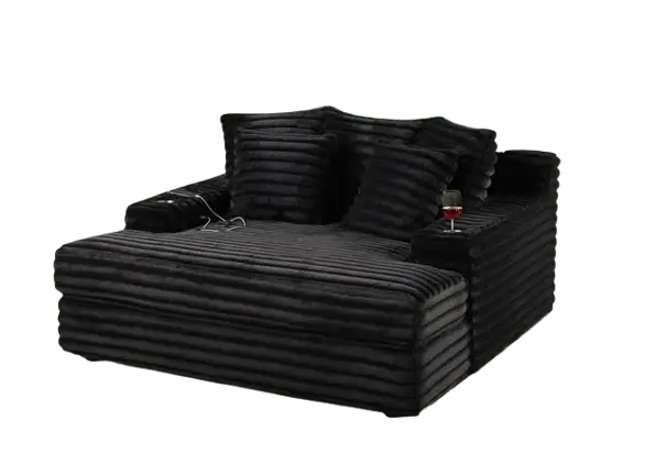 Media Console Happy Homes 4400 Chaise Lounge
