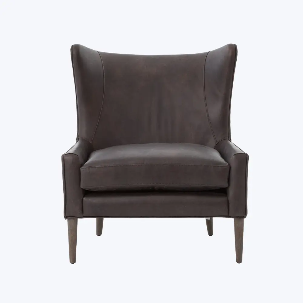 Mid-Century Modern Marlow Wing Chair