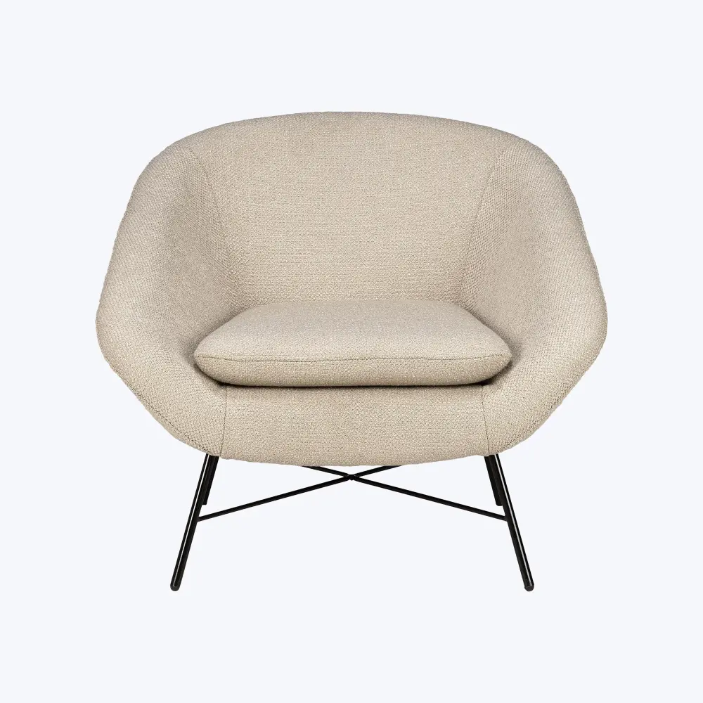 Premium Upholstered Barrow Lounge Chair