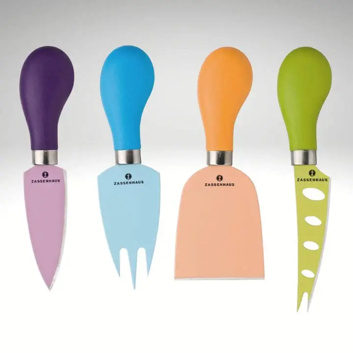 Easy Cut Cheese Knife Set, 4 Pcs.