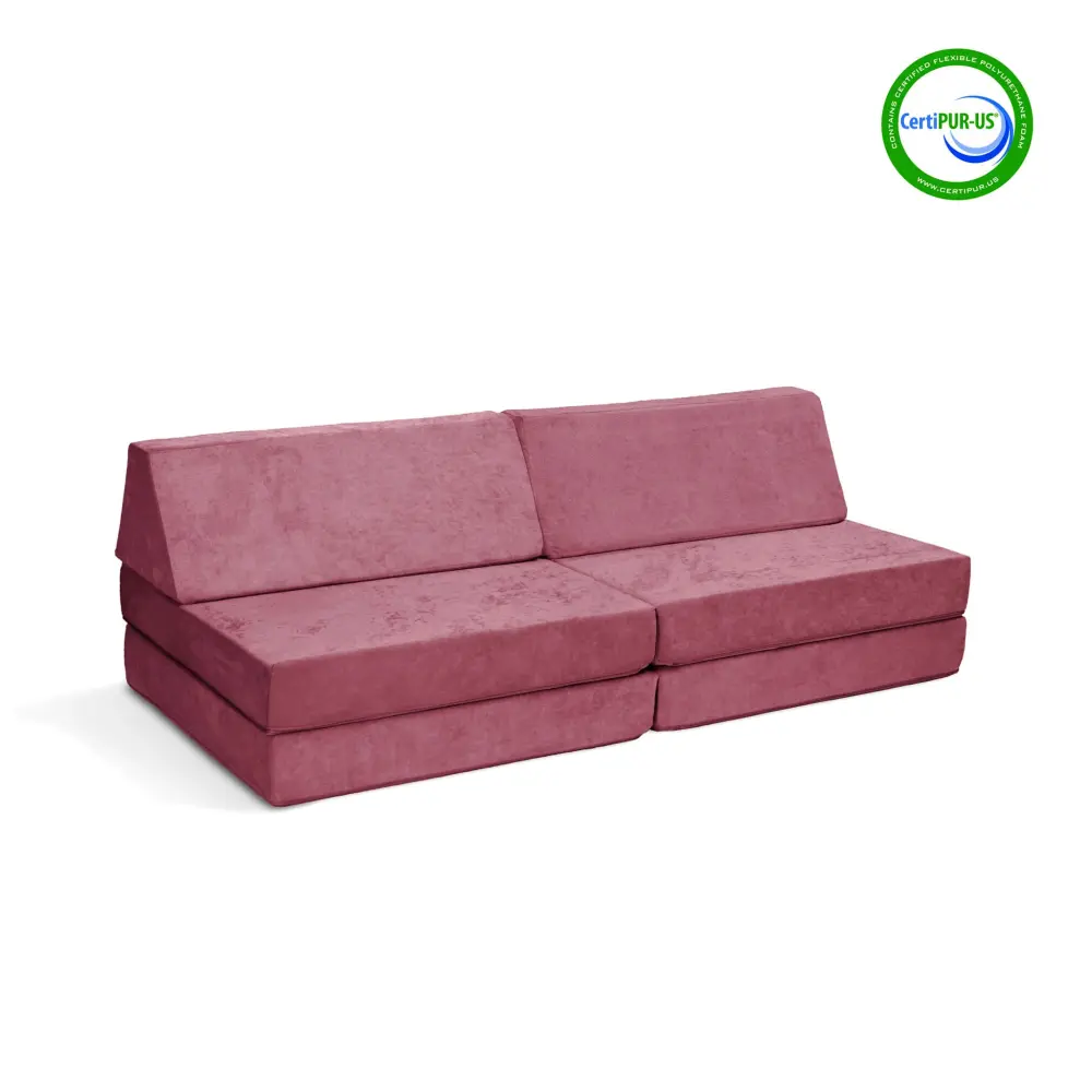 Complete Modular Sofa - Rose Blush