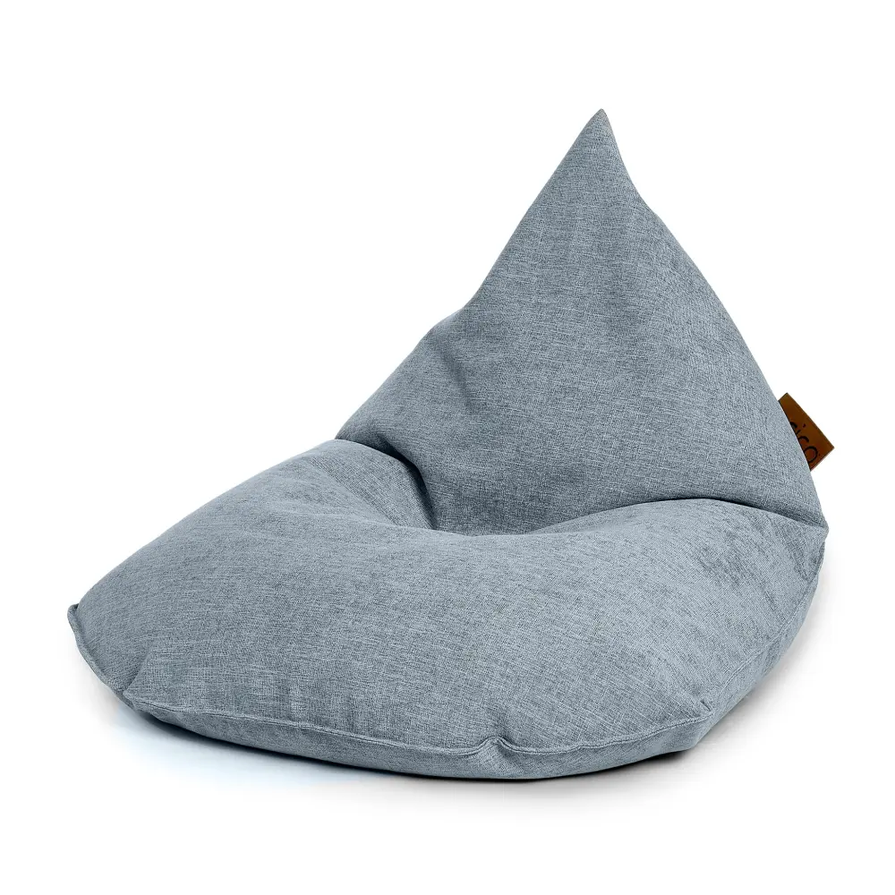 Safety Rounded Lounge Junior Bean Bag Sereny - Grey