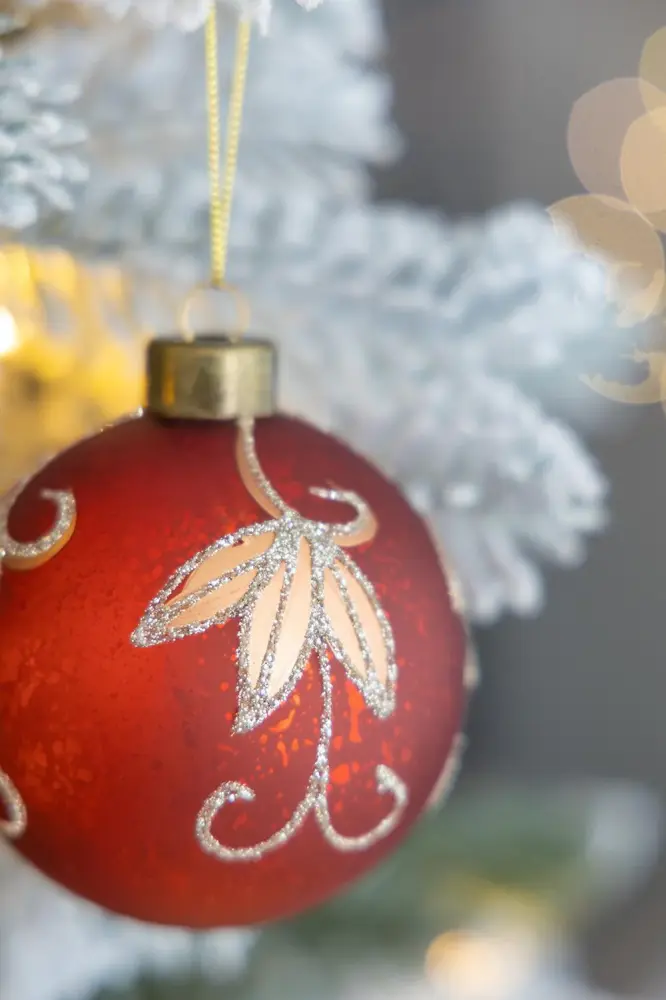 Christmas Ball Ornaments Decorative Hanging Tree Ornaments Holiday Party Decorations Kids' Crafting