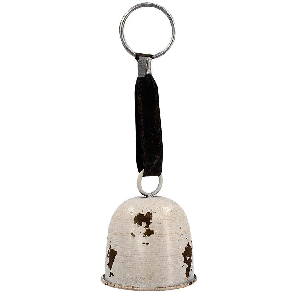 White All-metal Bell Ornament, 24''