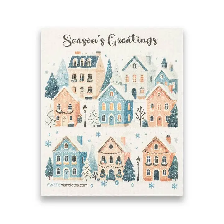 Christmas Homes 2024 Swedish Dishcloth